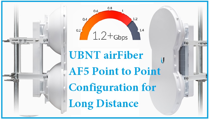 UBNT Airfiber AF5 Point to Point configuration