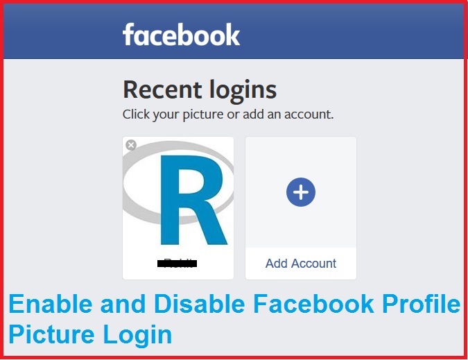 Facebook Profile Picture Login