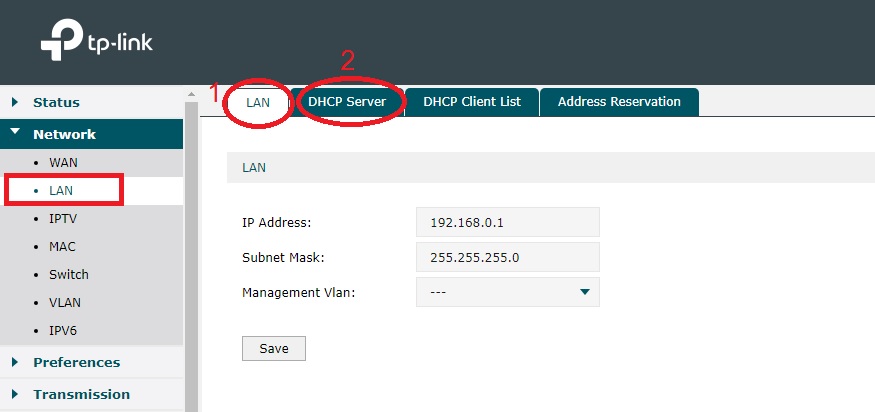 tp link load balancer port forwarding