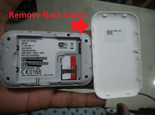 airtel 4g hotspot change password