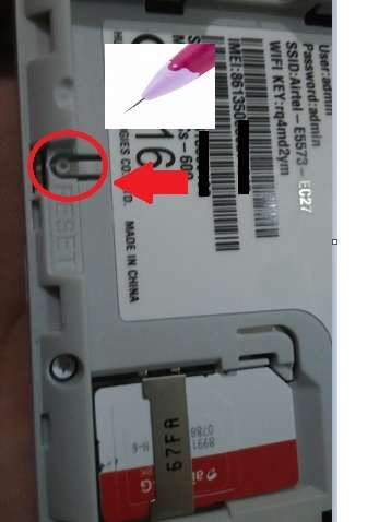 airtel 4g hotspot login id and password