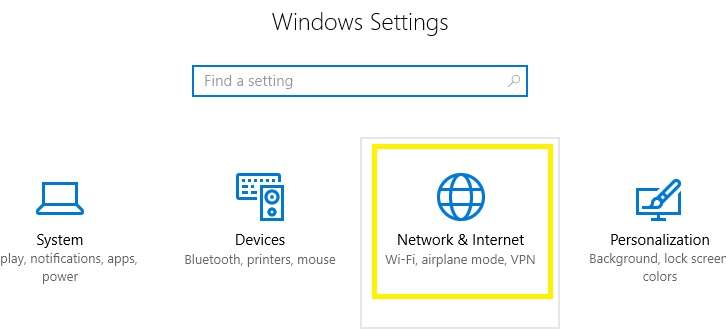 windows 10 hotspot enable