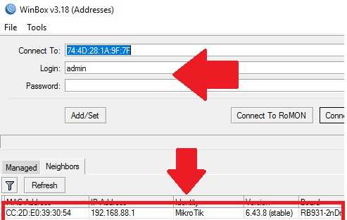 how to configure mikrotik routerboard