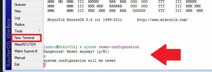 How do I Hard Reset a MikroTik Router board