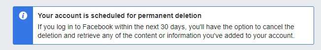 how to delete facebook account on iphone