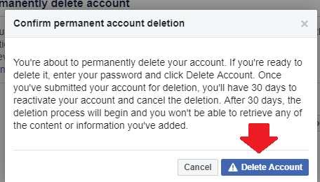 www facebook help delete_account