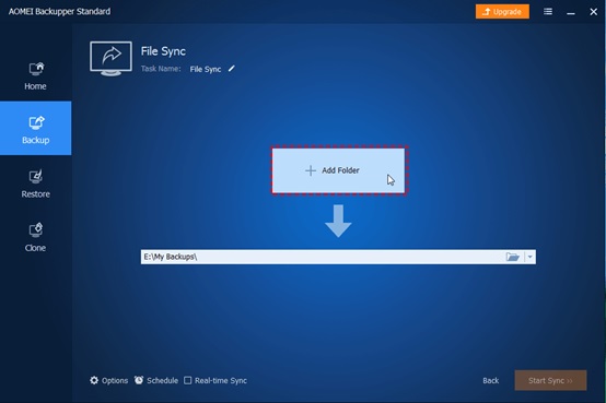 windows crashes running aomei backuper