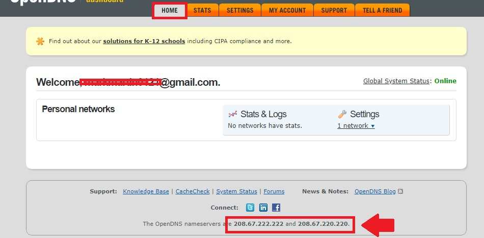 charter ipv6 setup with open dns