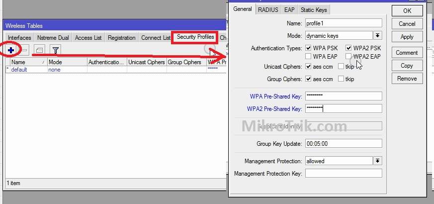 mikrotik router configuration