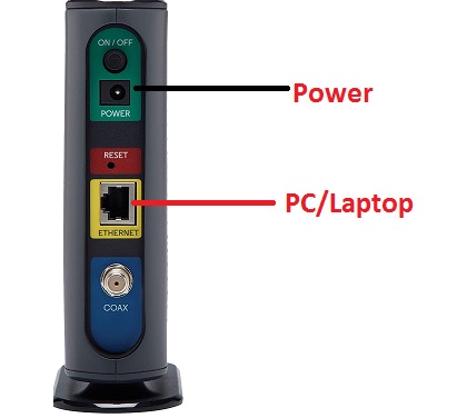 mediacom router login ip address