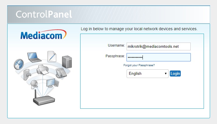 Mediacom Router Login Guide