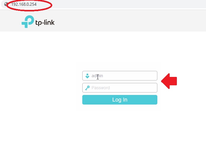 192.168.10.254-login-tp-link