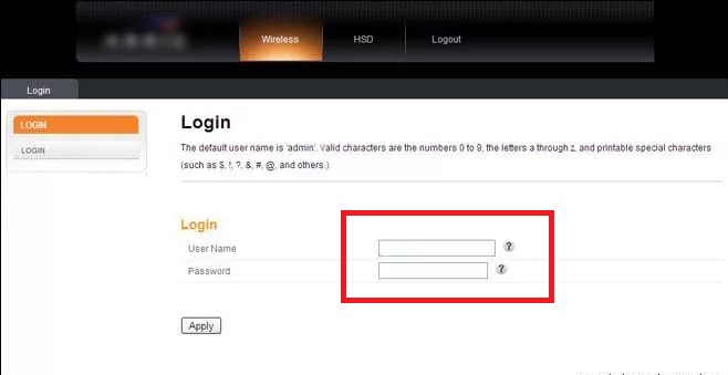 Login Arris T25 WiFi Cable mode