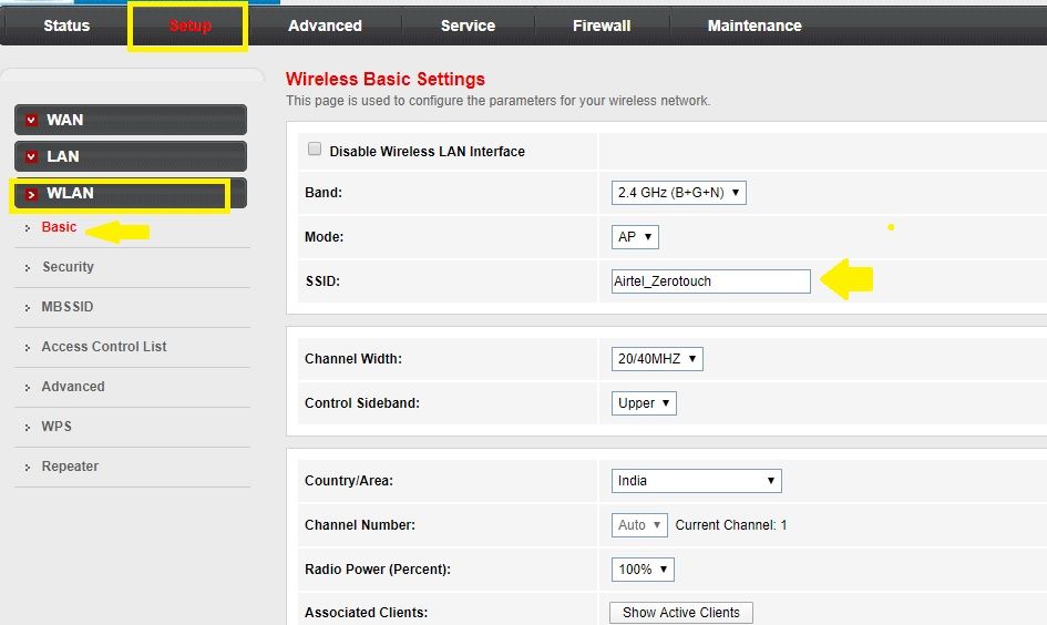 connecting to airtel zerotouch