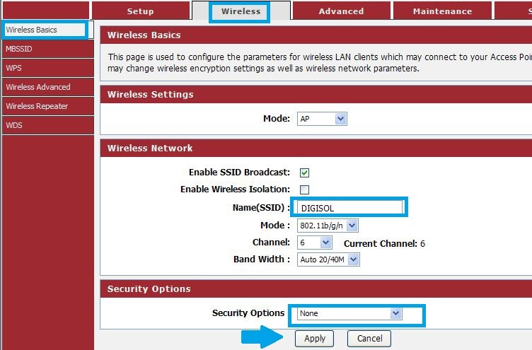digisol router login problem