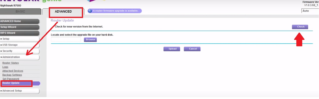 netgear genie firmware update online