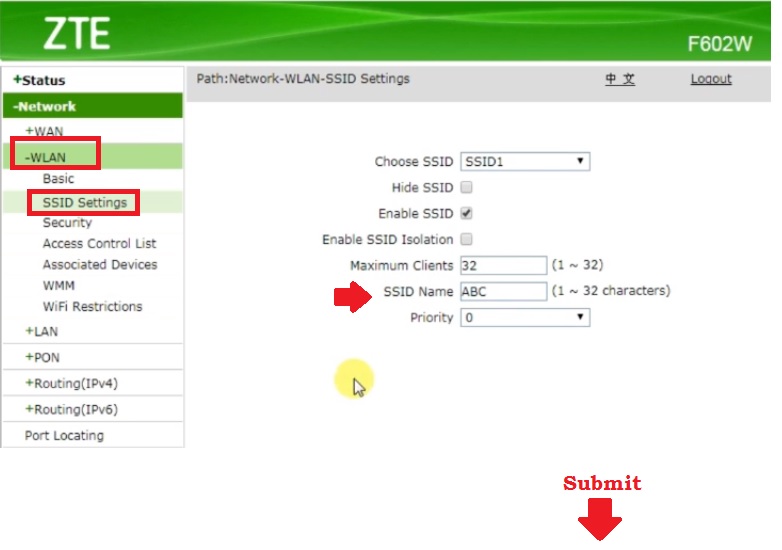 tmobile zte router login