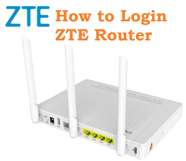 how to Login ZTE Router