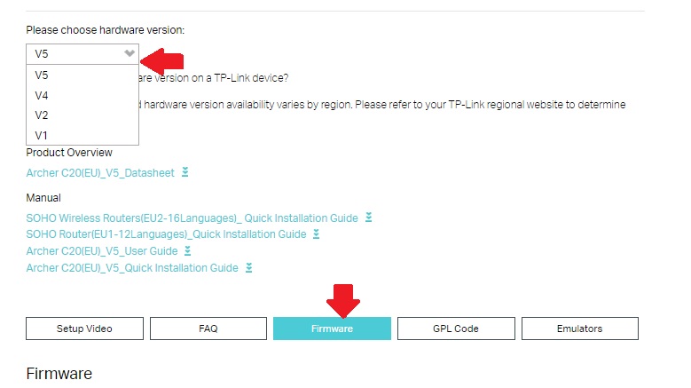 openwrt firmware for TP-link Archer C20