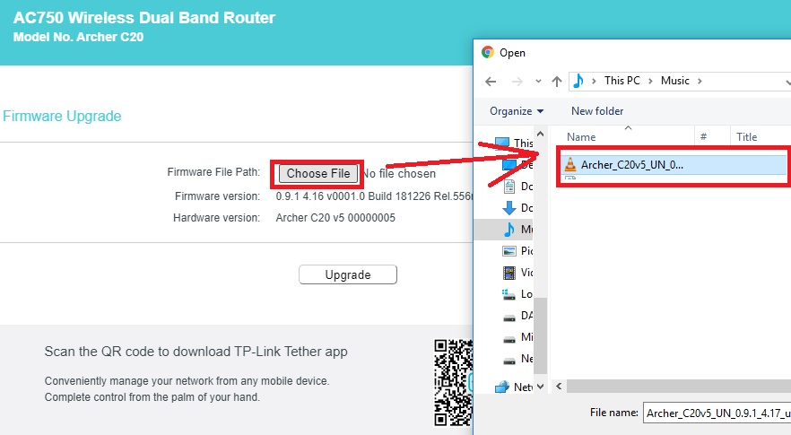 tp link ac1750 firmware upgrade