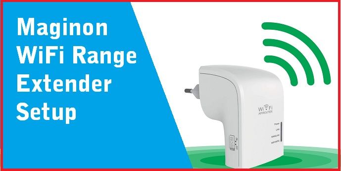 How do I setup my Maginon WiFi extender?
