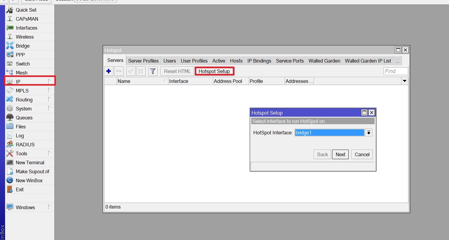 setup Hotspot Login Page in Mikrotik RB750Gr3