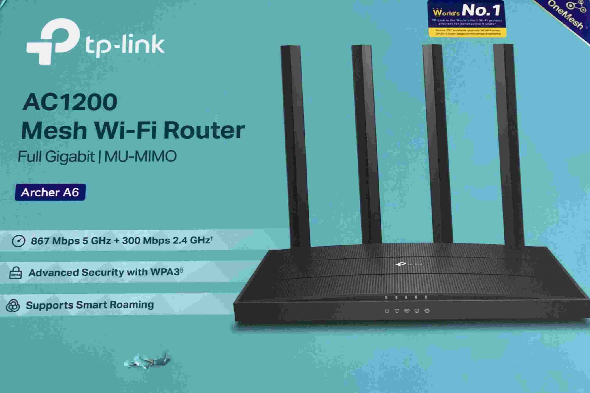 TP-Link Archer A6 AC1200 Gigabit